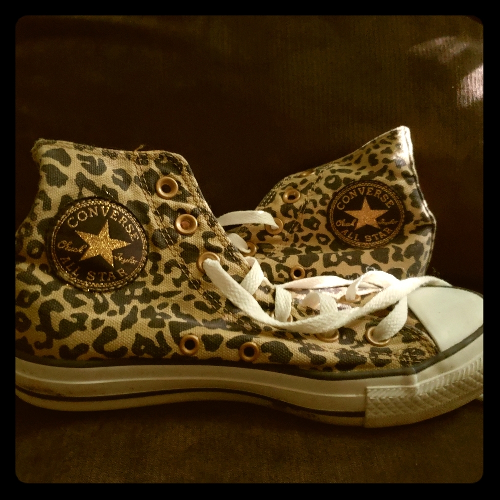 Converse High Tops - Cheetah